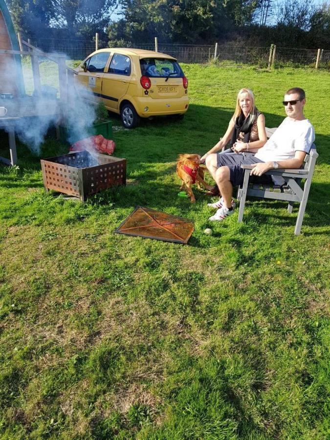 Cosy Glamping Pod Glamping In St Austell Cornwall Lanivet Екстер'єр фото